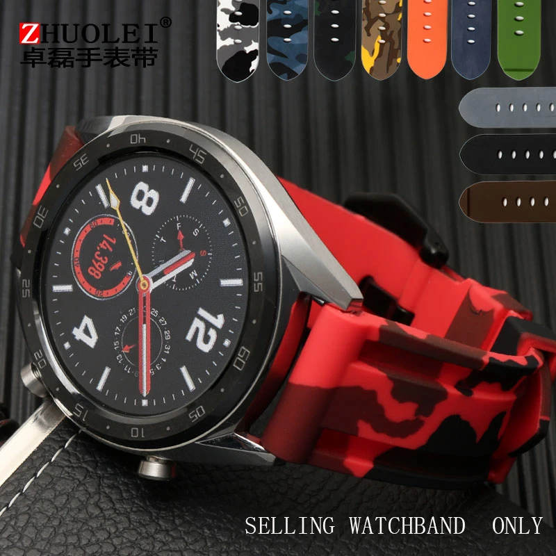 Pre Huawei sledovať GT sledujte universal watch2pro slávu magic silikónové hodinky kapela 22 mm