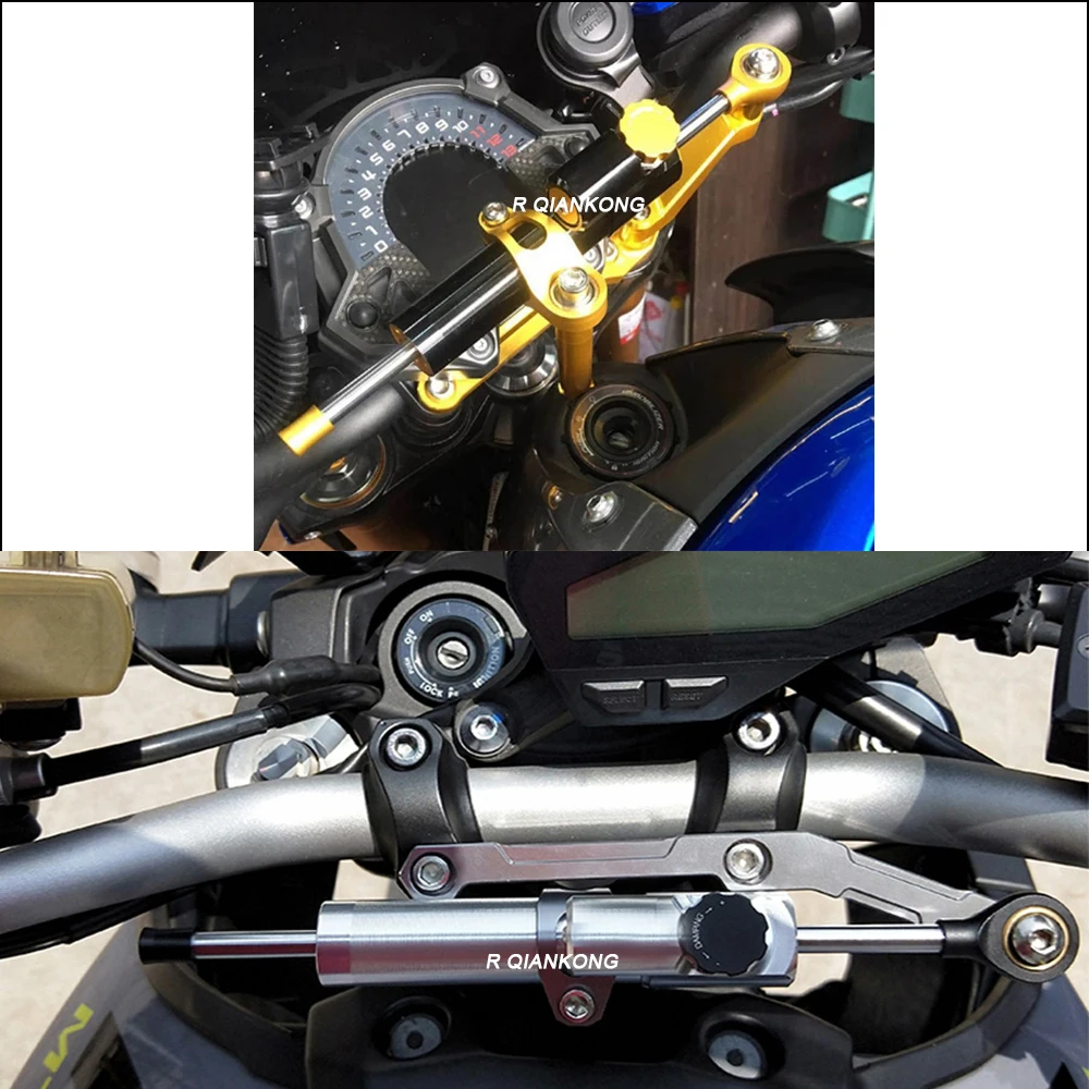 Pre Suzuki DL1000/V-STROM DL650 02-16 VSTROM DL250 V-strom 2017-2019 Nastaviteľné Moto Riadenia Stabilizovať Klapky Stenu Mount Kit