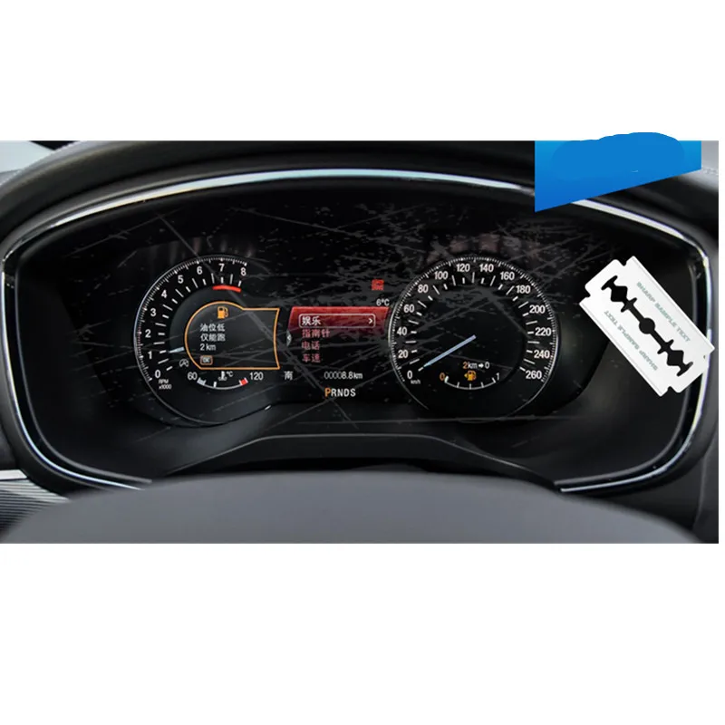 Pre Volkswagen VW T-ROC 2018-2020 Auto LCD Prístrojový Panel Screen Protector Tvrdené Sklo Ochranný Film