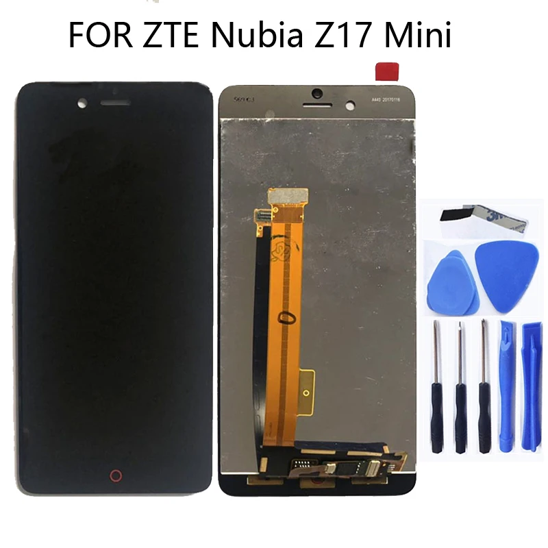 Pre ZTE Nubia Z17 mini NX569J NX569H LCD Displej Dotykovej obrazovky Montáž Príslušenstva Pre ZTE Nubia Z17 Mini Telefón Časti súprava na Opravu