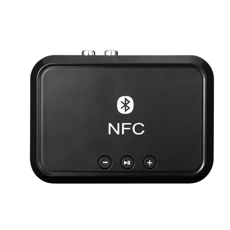 Prenosné Nfc Bluetooth Stereo Audio Prijímač, Adaptér s podporou Nfc 3,5 mm/ RCA Výstup Zvuk Hudby Telefónu a Auto Reproduktorov Zosilňovač