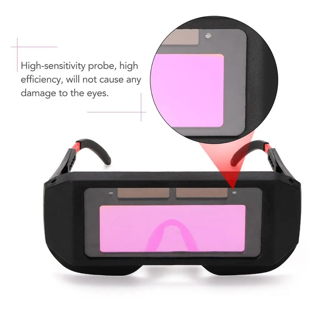 Profesionálne Slnečnej Energie Automatické Stmavenie Zváranie, ochranné Okuliare Proti oslneniu UV Zvaru Okuliare