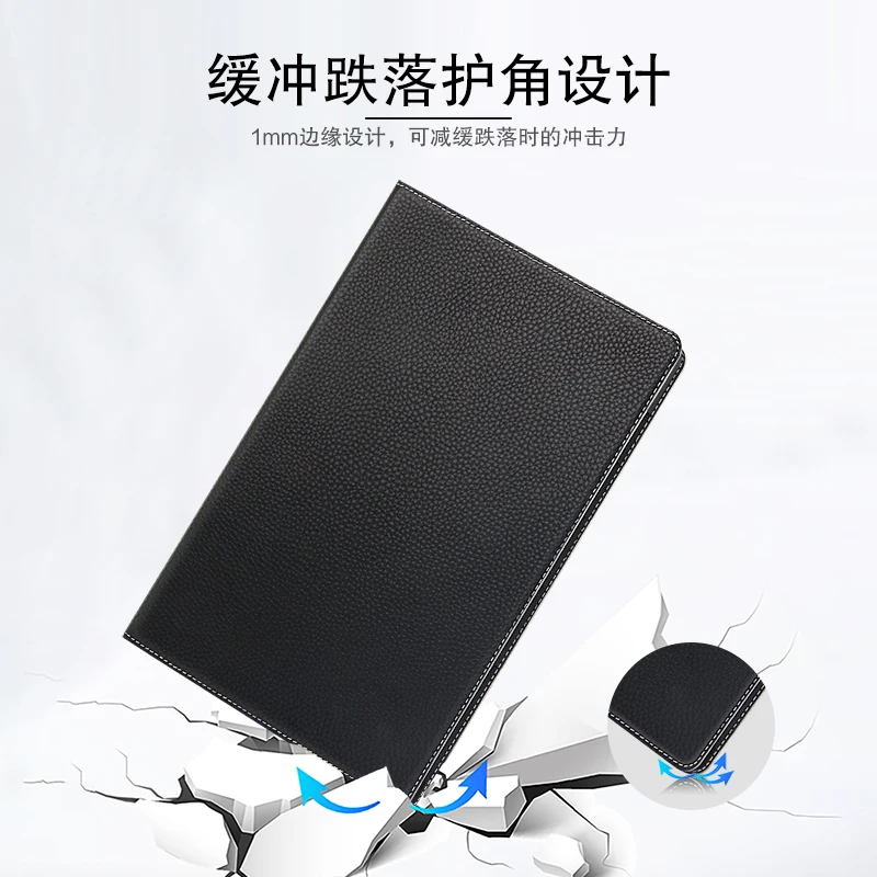 Prípade Cowhide Pre Samsung Galaxy Tab S7 Plus T970 T975 SM-T970 SM-T975 T976 12.4
