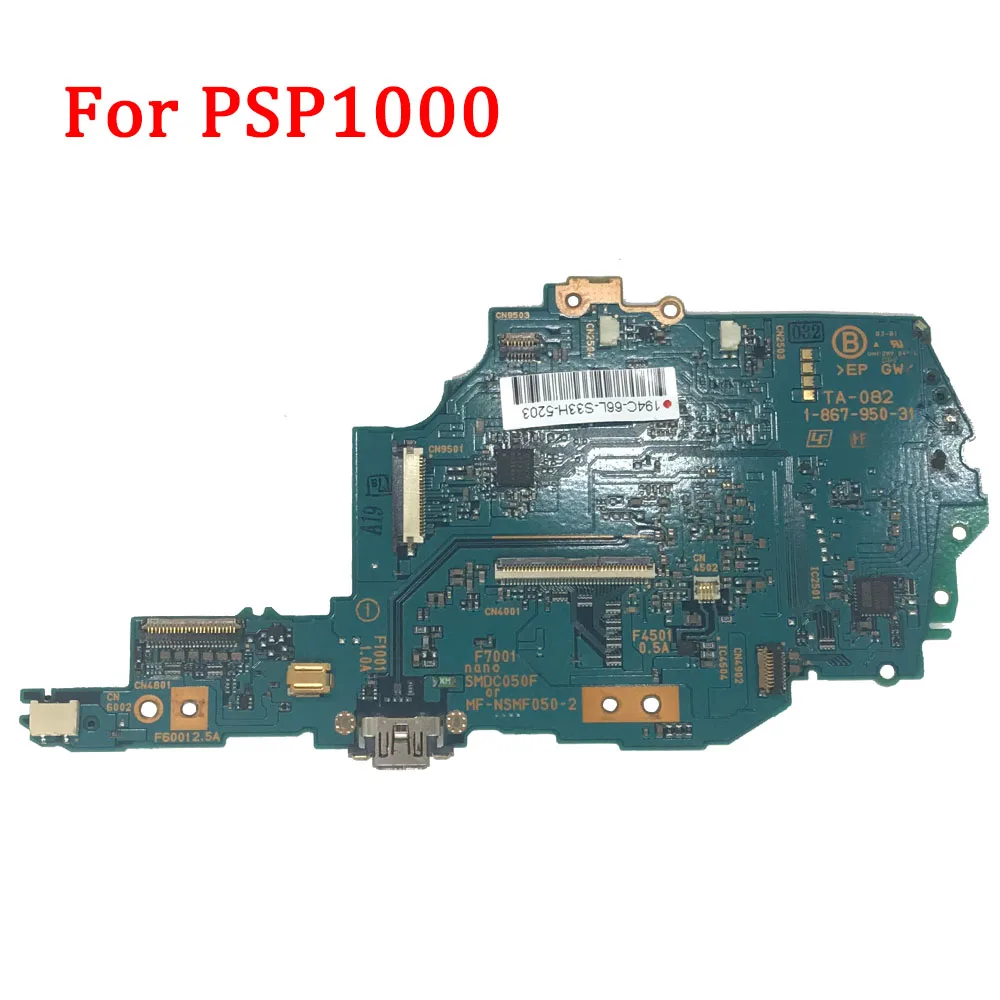 Pôvodná Používané základná Doska pre PSP 1000 PCB Dosky doska opravy pre Sony PSP1000 Hry Konzoly Doske Hra Príslušenstvo