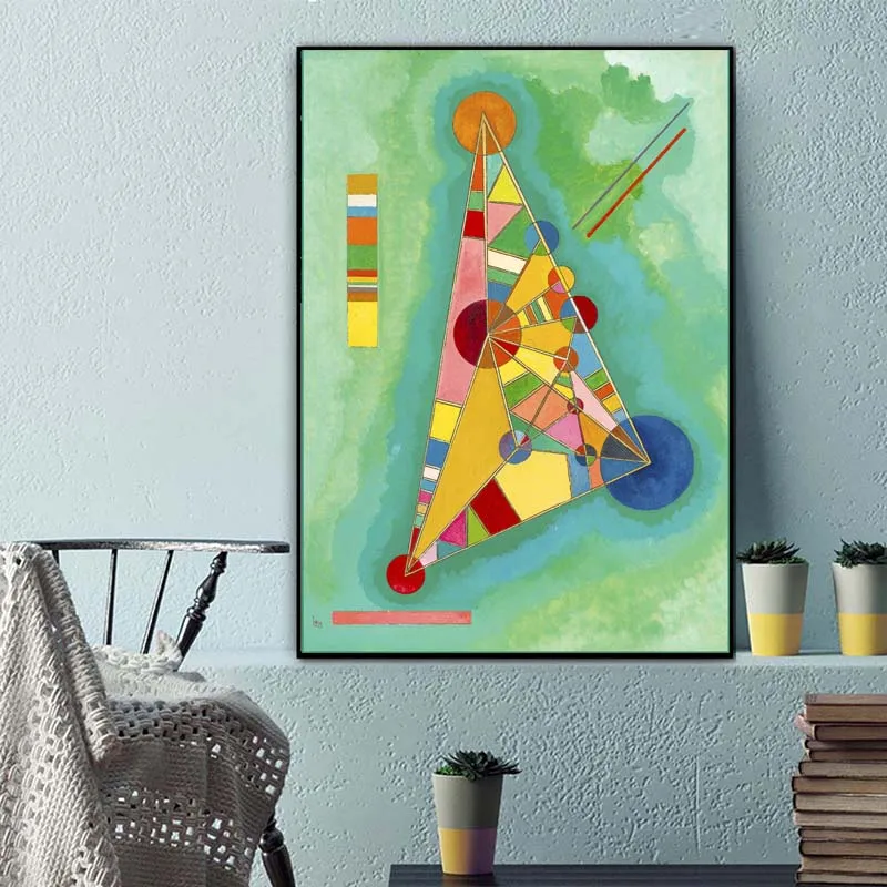 RELIABLI UMELECKÉ Plátno na Maľovanie Kandinsky Abstraktnej Maľbe Cuadros obrazov na Stenu Pre Obývacia Izba Nordic Štýl Plagáty A Výtlačky