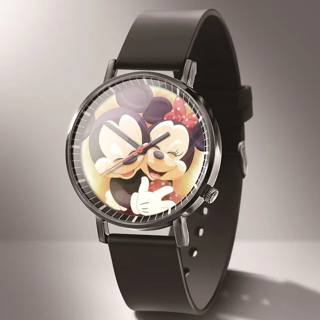 Relogios Femininos Luxusné značky Mickey Ženy Muži Sledovať montres femmes Nepremokavé Quartz Ženy Náramkové hodinky Dieťa, Študent Hodinky