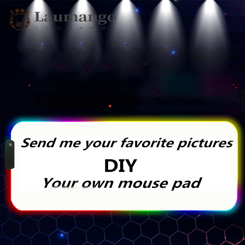 RGB na Mieru Prispôsobené Vlastnú Fotografiu, obrázok dizajn mousepads Jedinečný DIY na Obdĺžnik Gumová Podložka pod Myš mat PC Počítač