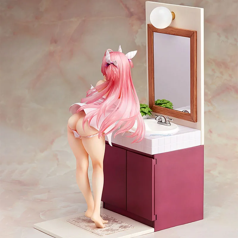 Rodák Záväzné Pyonkichi Pôvodný Charakter Marika Hanasaki PVC Akcie Obrázok Anime Sexy Dievča Model Hračky Kolekcie Bábika Darček