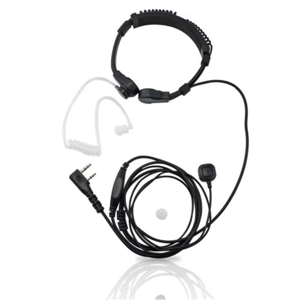 Rozšíriteľný PTT Hrdla Mikrofón Mic Slúchadlo Headset pre Baofeng Rádio CB vysielačku UV-5R 8W UV-5RE UV-B5 GT-3