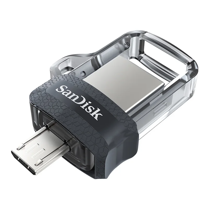 SanDisk OTG Dual USB Flash DrivePen 16GB 32GB 64GB 128 GB Disk Pero USB 3.0 150MB/S, USB Flash Disk pre PC a Android telefóny