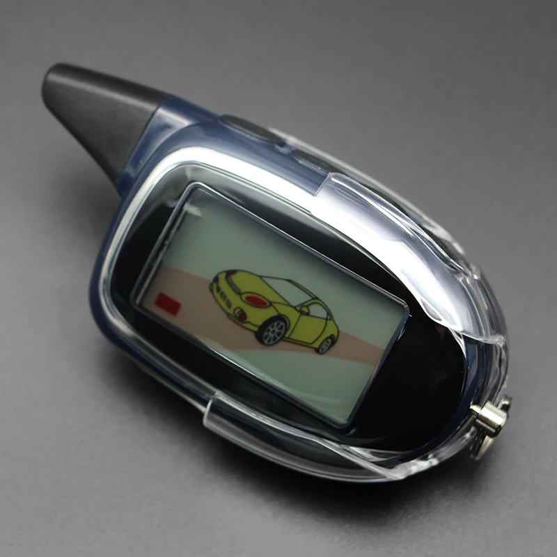 Scher-Khan Magicar 7 obojsmerné Auto Alarm LCD Diaľkové ovládanie Pre sher dor Khan Magicar 7 Auta Keychain doprava zadarmo
