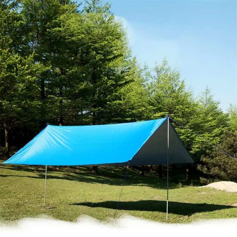 SGODDE Prenosné 3*3 m Vodotesný Slnko Útulku Outdoor Camping, Turistika 210T Polyester Multifunkčné Tarp Mat S Bag 3-4 Osoby