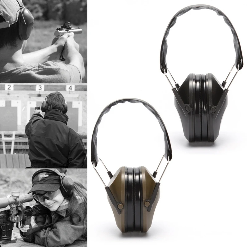 Skladacia Ochrana Sluchu Streľba Športové Chrániče Sluchu Potlačením Hluku Earmuff