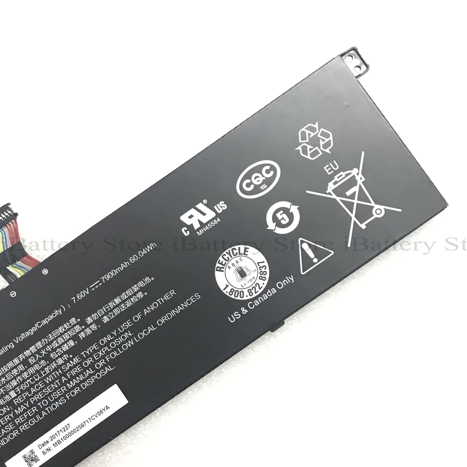Skutočné R15B01W Batérie Pre Xiao Pro i5, 15.6 palce Série 7900mAh 7.6 V 60.04 Wh Originál
