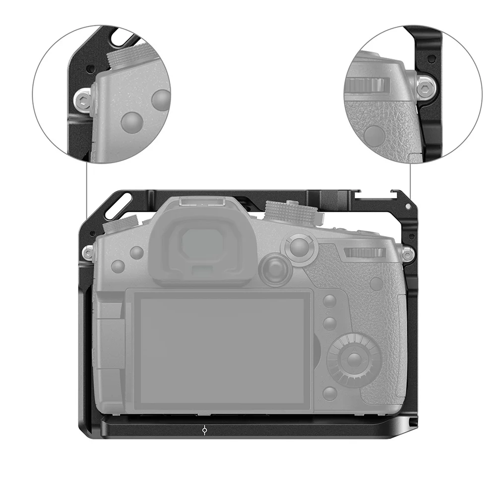 SmallRig GH5 Fotoaparát Klietka pre Panasonic GH5 & GH5S W/Cold Shoe Mount Pre Monitor Držiteľ , Flash Light DIY Možnosti 2646