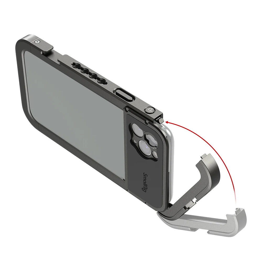 SmallRig Pro Mobile Klietka Pre iPhone 11 Pro Max Ochranné Vrecko So Studenou Obuvi, Držiakov Vlog Streľba kit - 2778