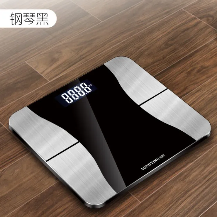 Smart APP bluetooth tuk stupnice, v čínštine a angličtine presnosť elektronickej váhy rozsahu telesného tuku zdravie stupnice hmotnosti, tuku, vody