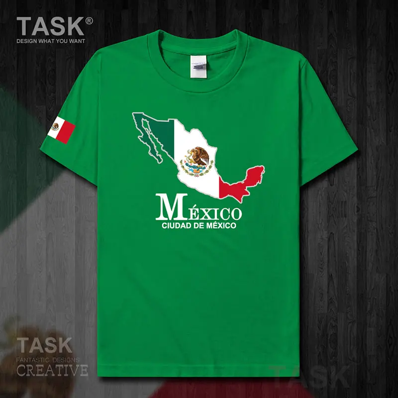 Spojené Štáty Mexiko Štátu Mexiko MEX pánske T-shirt Bežné Nový Začiatok Krátky Rukáv Šaty Mikina Krajiny Mapu Tím Krajiny 50