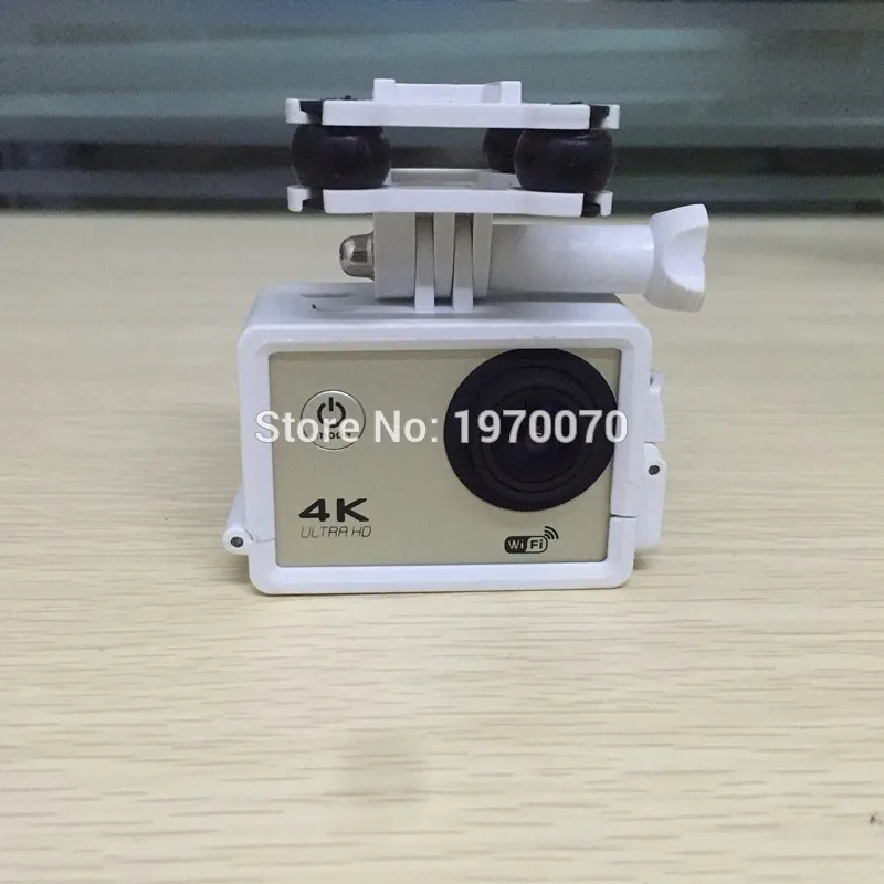 Stabilné Gimbal Rám Držiaka pre Gopro Xiaoyi Sjcam Kamera vhodné pre Drone RC quadcopter ofX8C X8W X8G X16 X21