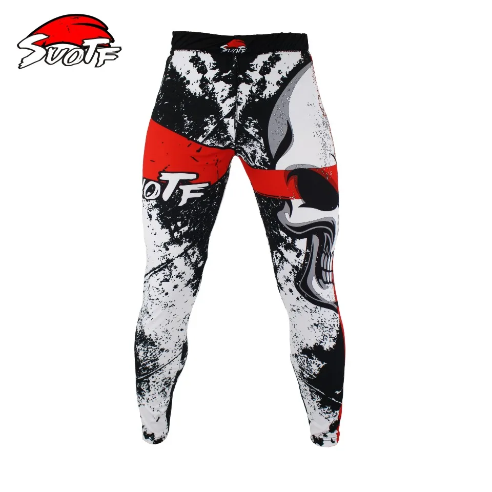 SUOTF MMA boxerské športové fitness osobnosti priedušná voľné veľké veľkosti šortky Thai päsť nohavice so systémom bojuje kickbox šortky