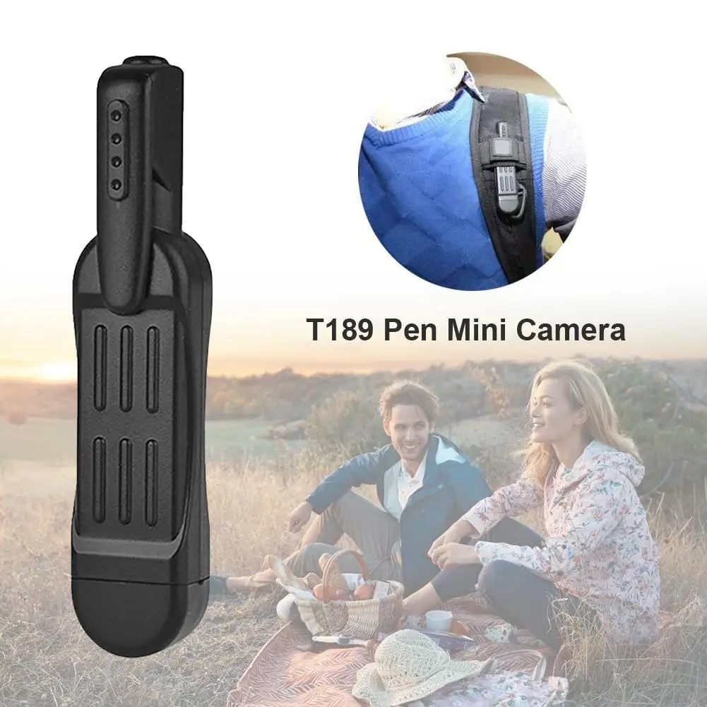 T189 Pen Mini Kamera HD 1080P Videokamera Micro videorekordéra Podpora TV-OUT Podpora Premenlivé Nabíjanie A Nahrávanie Funkcia