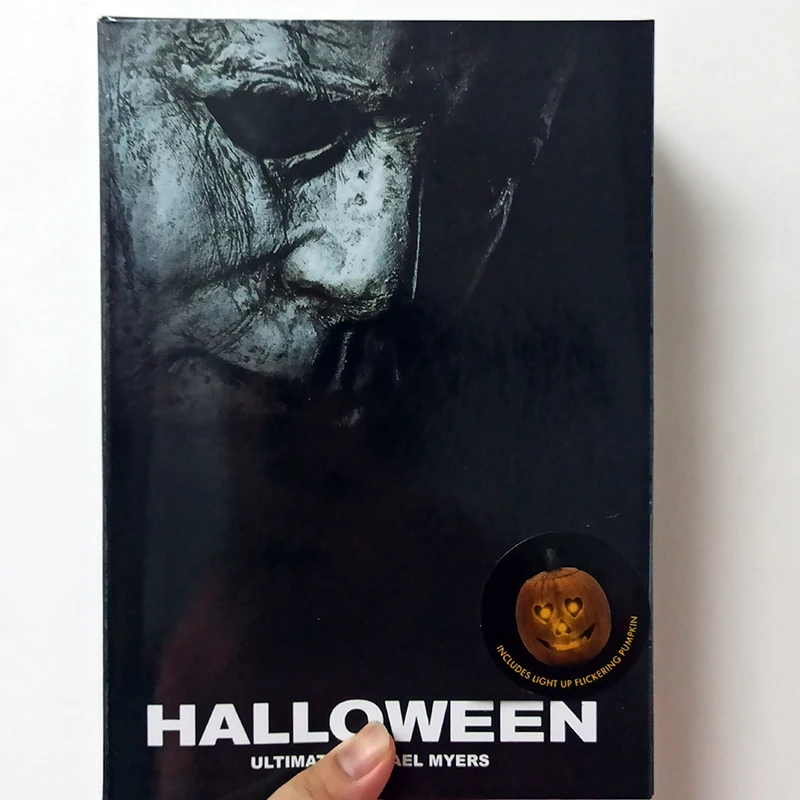 Tekvica S Led Svetlom Halloween Pôvodné NECA Ultimate Michael Myers Akcie Obrázok Hračky Horor Halloween Darček