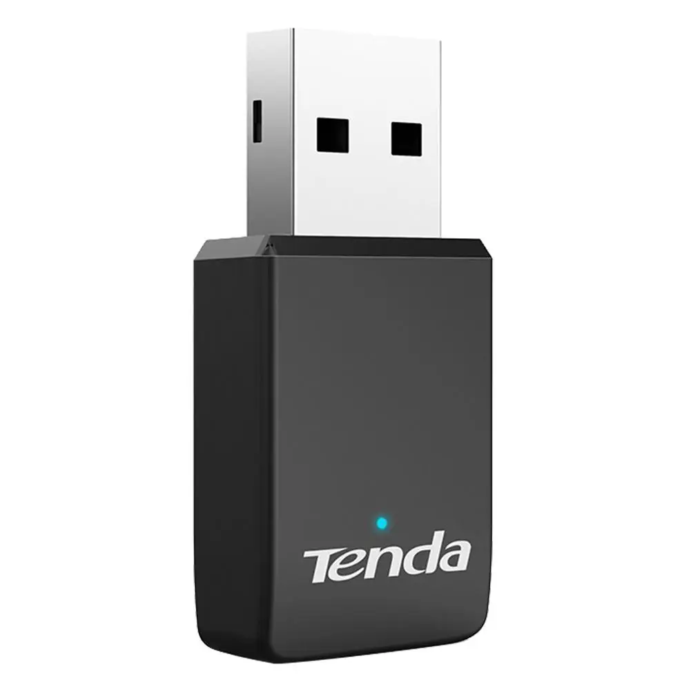 Tenda U9 2.4 GHz/5 ghz 650Mbps Bezdrôtový USB Adaptér Dual Band WiFi Siete Ethernet Karty Prijímač pre Desktop, Notebook