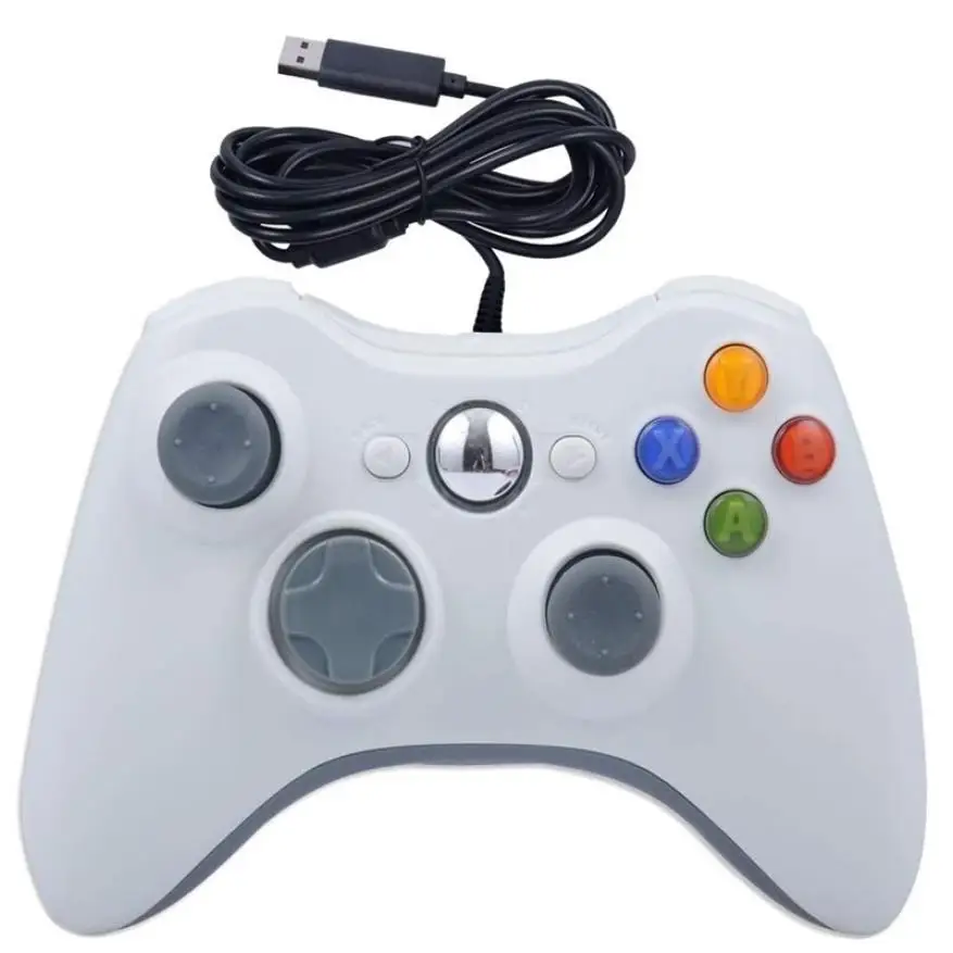 Tlačítkový Ovládač Controle USB Káblové ovládanie Pre Xbox360 Konzoly Na PC Windows 7 8 10 Gamepad Joypad