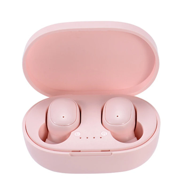 TWS Slúchadlá Bluetooth 5.0 In-Ear Roztomilý Slúchadlá pre Ženy, Dievčatá, Nepremokavé Jedno Tlačidlo Ovládací Headset Vysoko Kvalitný Zvuk