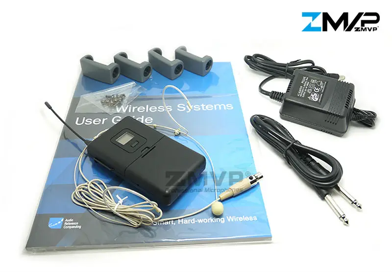 UHF Profesionálne SLX14 Výkon Bezdrôtový Mikrofón S SLX Bodypack Vysielač Headset Headworn Kondenzátora Mic 572-596Mhz