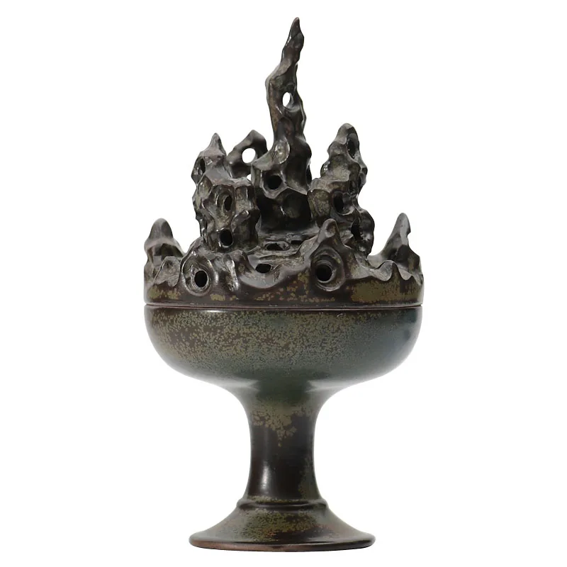 Variabilný glazúry keramiky kadidlo horák archaize pece boshan loď domácnosti krytý čaj santalového dreva jedlo kadidlo darček