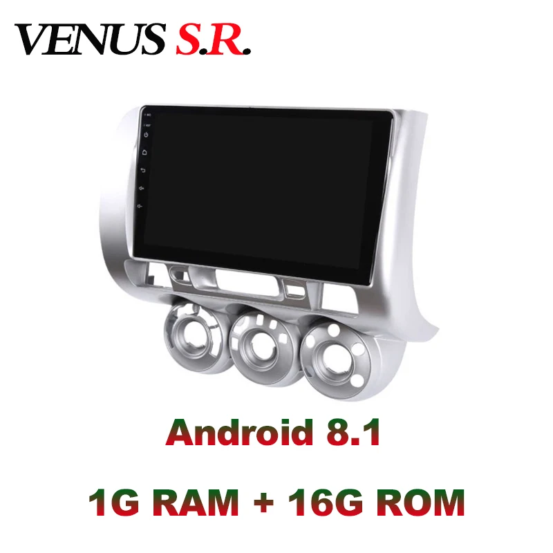 VenusSR Android 8.1 2.5 D auta dvd pre Honda Fit Jazz 2004-2007 multimediálne headunit GPS Rádio stereo gps navigácie