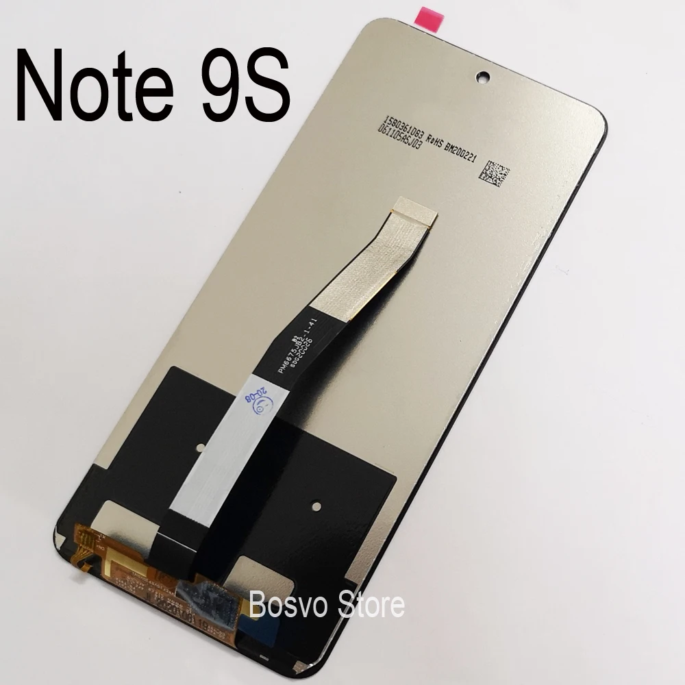 Veľkoobchod 5 Ks/Veľa Pre Xiao Redmi Poznámka 9S LCD displej s dotykovým montáž Redmi Note9S