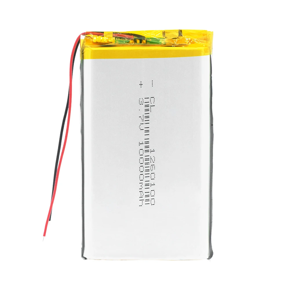 Veľkosť 1260100 3,7 v 10000mAh li-ion Lipo článkov Lítium Li-Po Polymérová Nabíjateľná Batéria Pre Tachografu Auto Bluetooth reproduktor