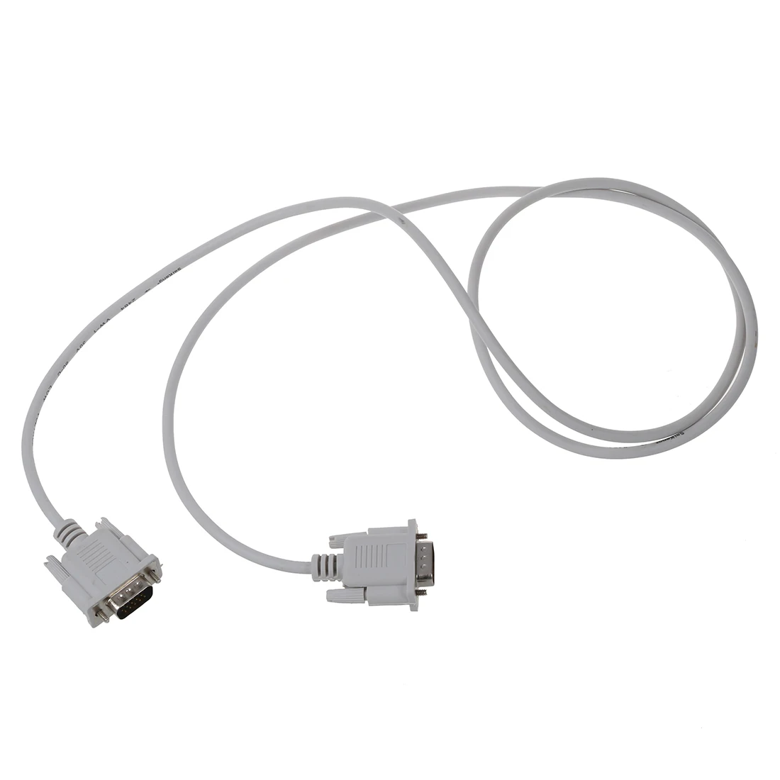 VGA DB15 Mužov RS232 DB9 Pin Male Kábel Adaptéra / Video Grafický Predlžovací Kábel (Biely 1,5 M)