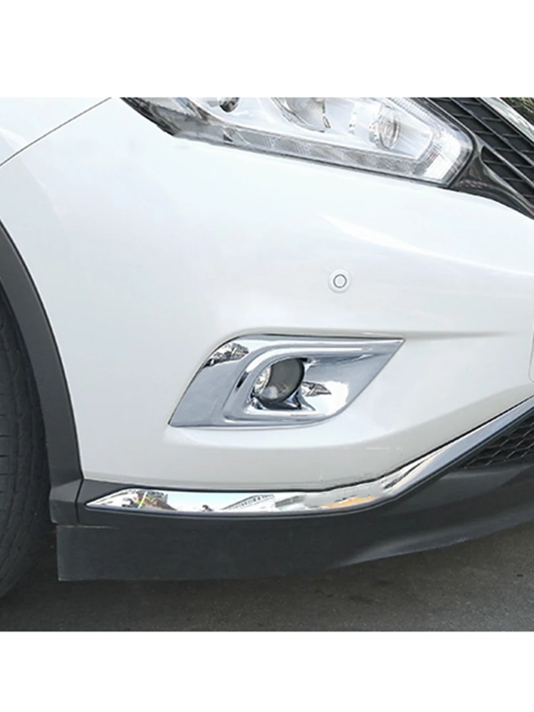Vhodné Na Nissan Murano 2016 2017 2018 Auto Tela, Hlavy, Predné /Zadné Hmlové Svetlo na Čítanie Rám Stick Styling ABS Chrome