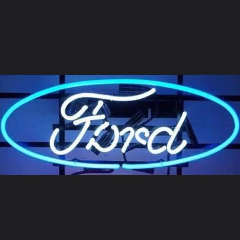 Vlastné Automobily Ford Sklo Neónové Svetlo Prihlásiť