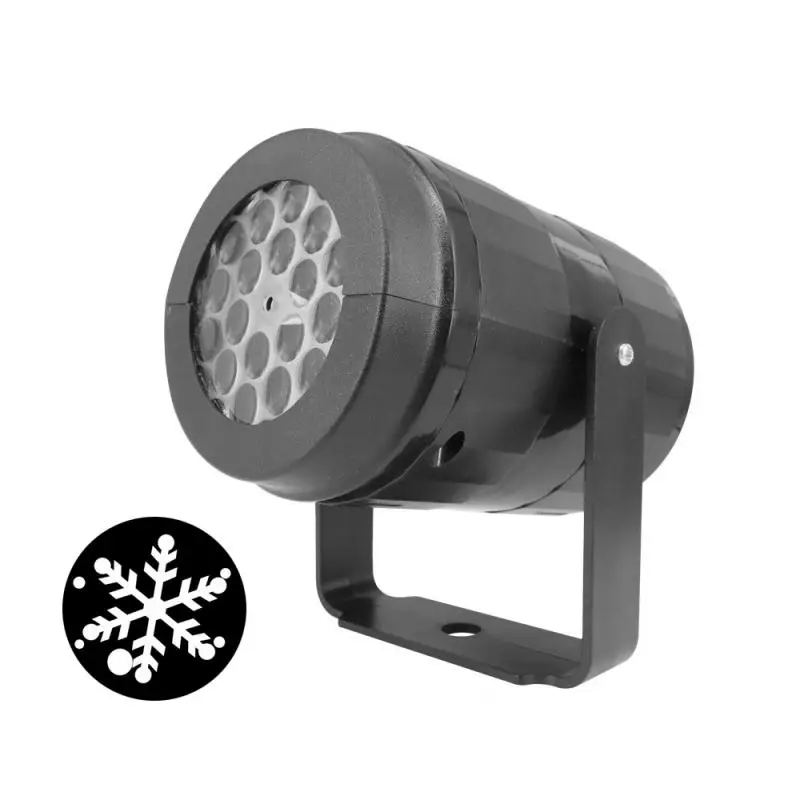 Vonkajšie Nový Rok, Vianoce Snowflake Laserové Svetlo Sneženie Projektor Pohyb Snehu Krytý Záhradný Laserová Projekcia Svetlá LED Lampa