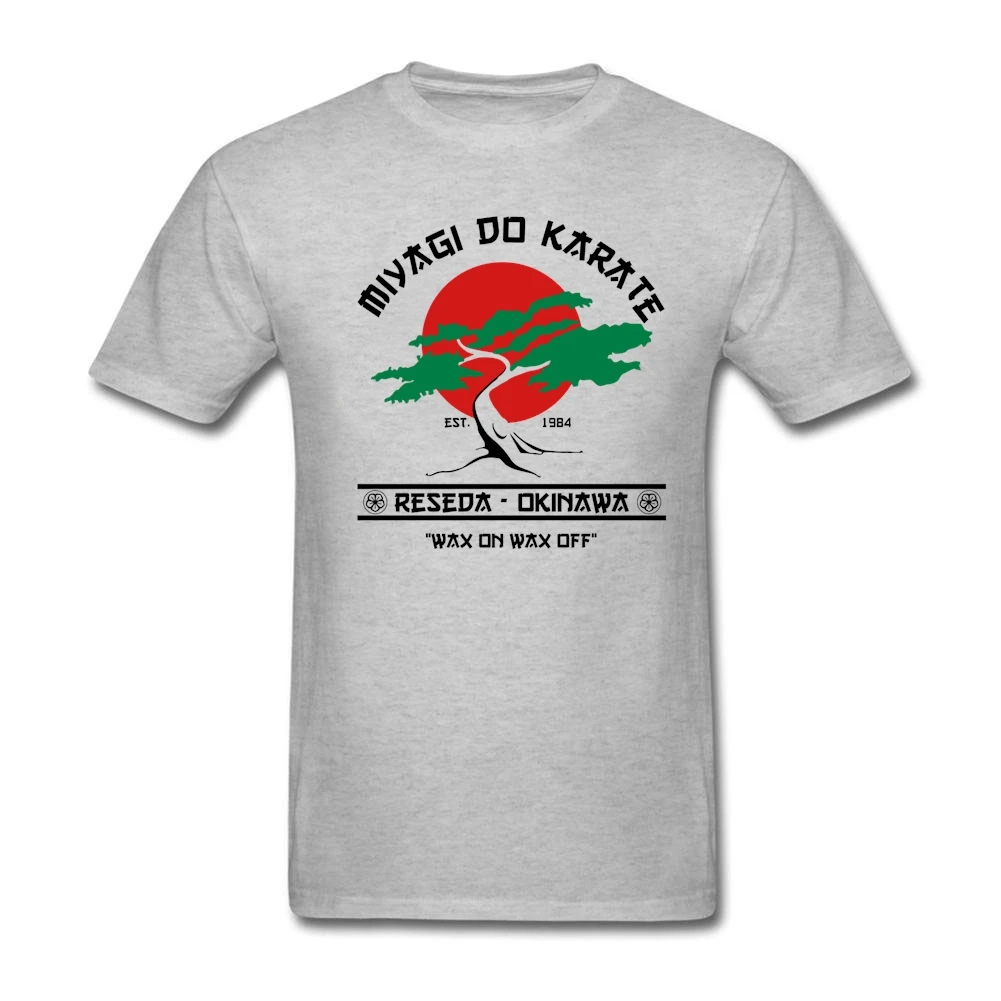 Vtipné Výroky Organizátor Miyagi Robiť Karate na Človeka T-shirt Textílie Lete Mužov Tee Košele Vintage Topy Bavlna Kolo Krku Tlače
