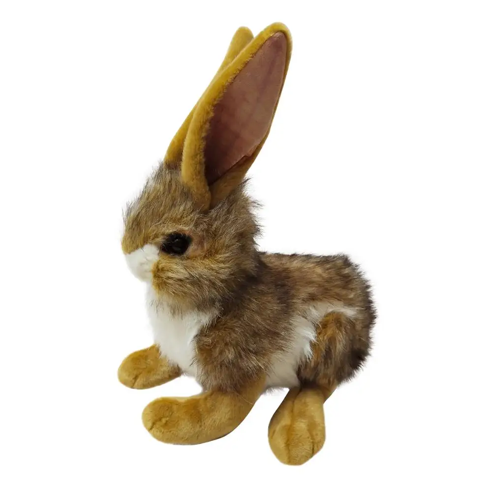 Vysoká kvalita roztomilé mäkké plyšové hračky realisticky zajac zajac hračka pre deti,