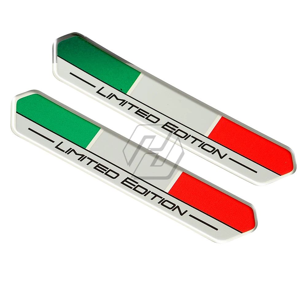 VYSOKÝ LESK KLENUTÝ FINISH GÉL Taliansku Vlajku Limited Edition Nálepky Motocykel Tank Pad Odtlačkový Prípade Aprilia Ducati pre Moto