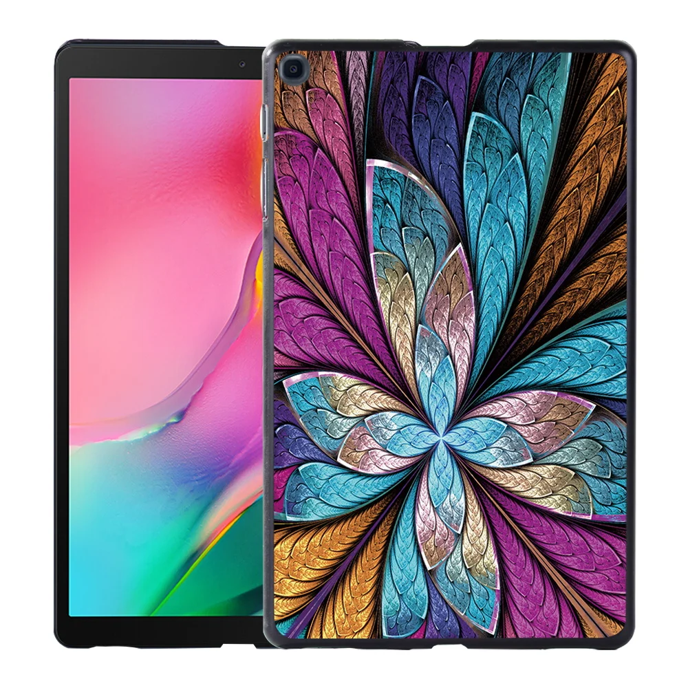 Vytlačené Motýľ Slim Prípad Tabletu Samsung Galaxy Tab A A6/Tab E/Tab S5e 7 Palcový/9.7 Palca/10.1 Palcový/10.5 Cm/9.6 Palcový + Pero