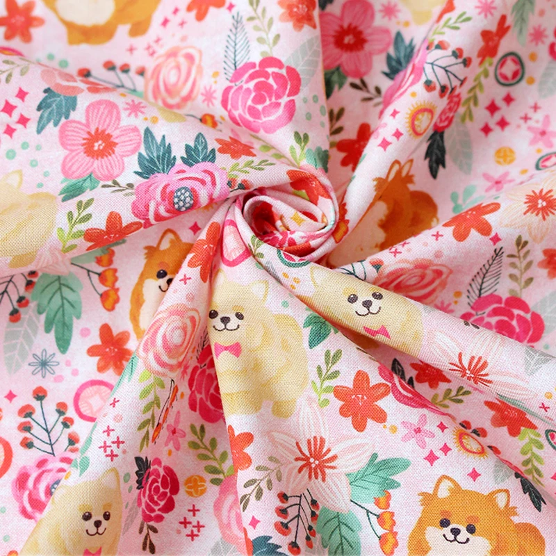 WeDo Pomeranian Farebná Bavlnená posteľná Bielizeň Textílie Telas Patchwork Jelly Roll Pásy DIY Deky Domov Textilného Dizajnu Dekorácie