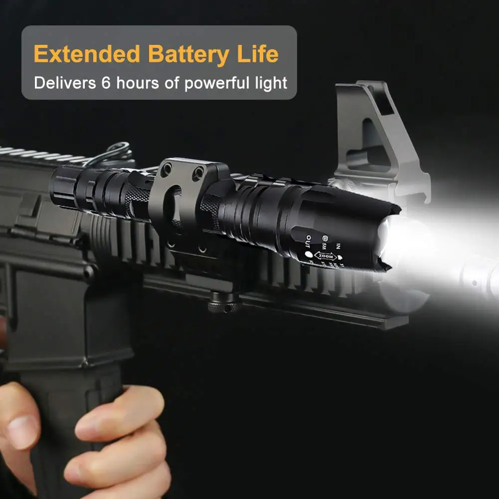 XHP50 poľovnícke taktické Led baterky baterky XM-L2 U3 XML-T6 5 prepnutie Režimu Zoomovateľnom pre lov Svetlo 18650 batérie