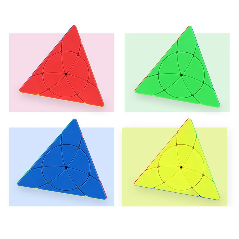 Yongjun Petal Pyramídy 3x3x3 jinzita Pyramídy Kocka Magické Kocky Profesionálne Puzzle Kocky Vzdelávania Hračky Pre deti