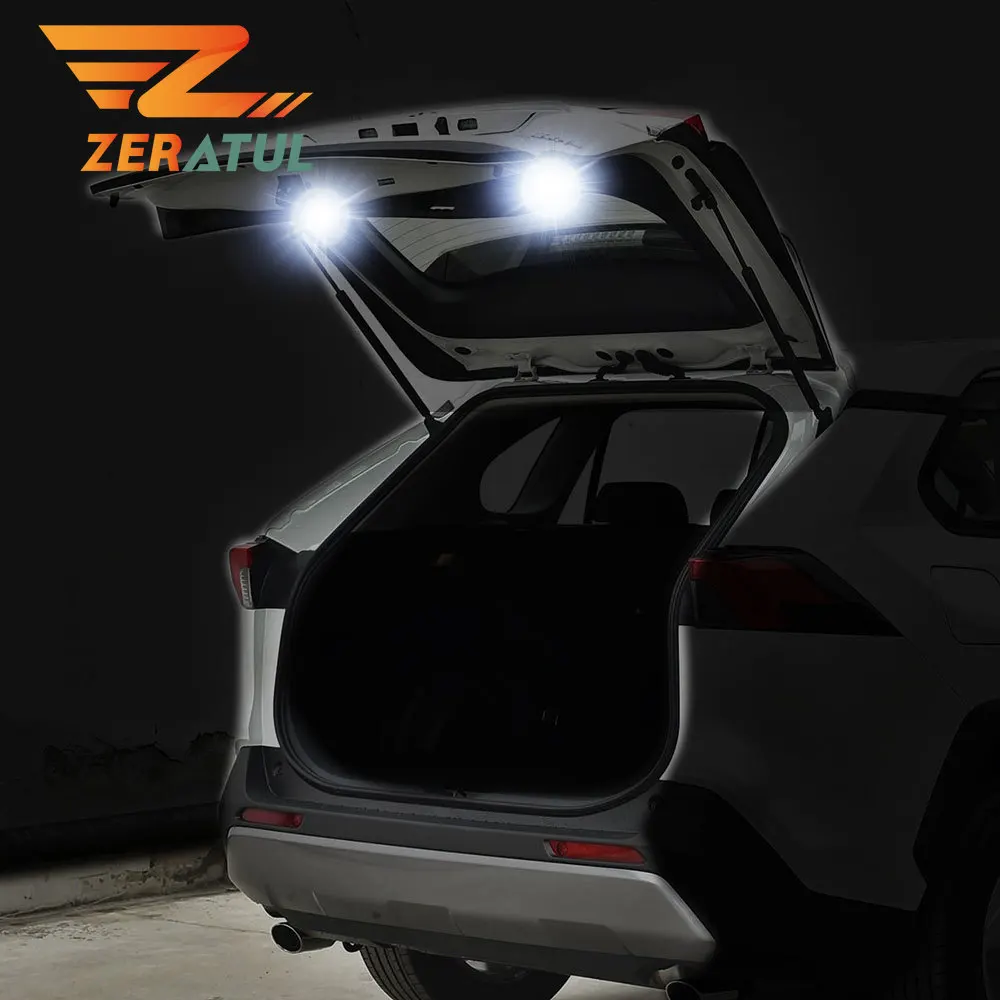 Zeratul 1 Dvojica LED Auto zadné Svetlo batožinového priestoru Svetlo zadné dvere Lampa Kufor Svetlá pre Toyota RAV4 RAV 4 5. 2019 2020 Príslušenstvo