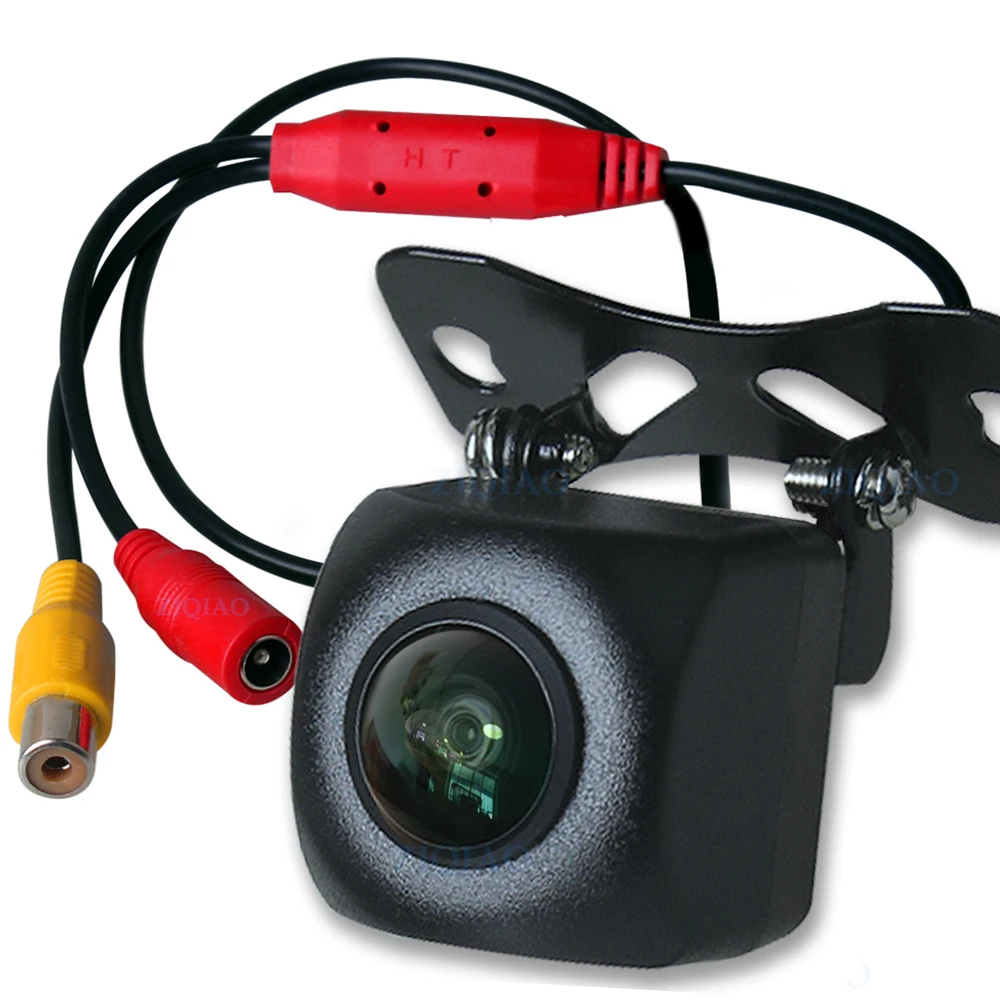 ZIQIAO Auto parkovacia Kamera HD Fisheye Objektív hviezdne svetlo Nočné Videnie MCCD Univerzálny Parkovanie Pomoc Cúvaní Kamera HS075