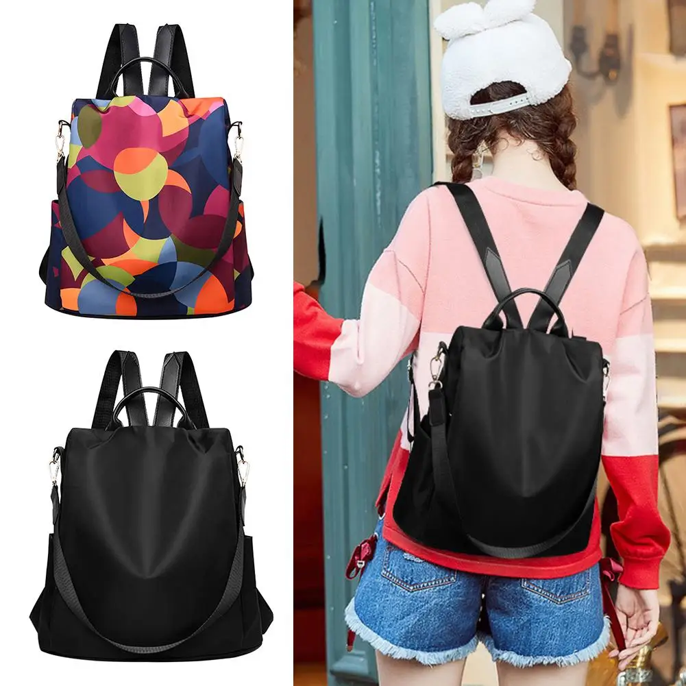 Ženy Oxford Handričkou Cestovné a Školské Tašky Multifunkčné Bagpacks Dospievajúce Dievčatá Bežné Anti Theft Batohy pre Dospievajúcich Školy