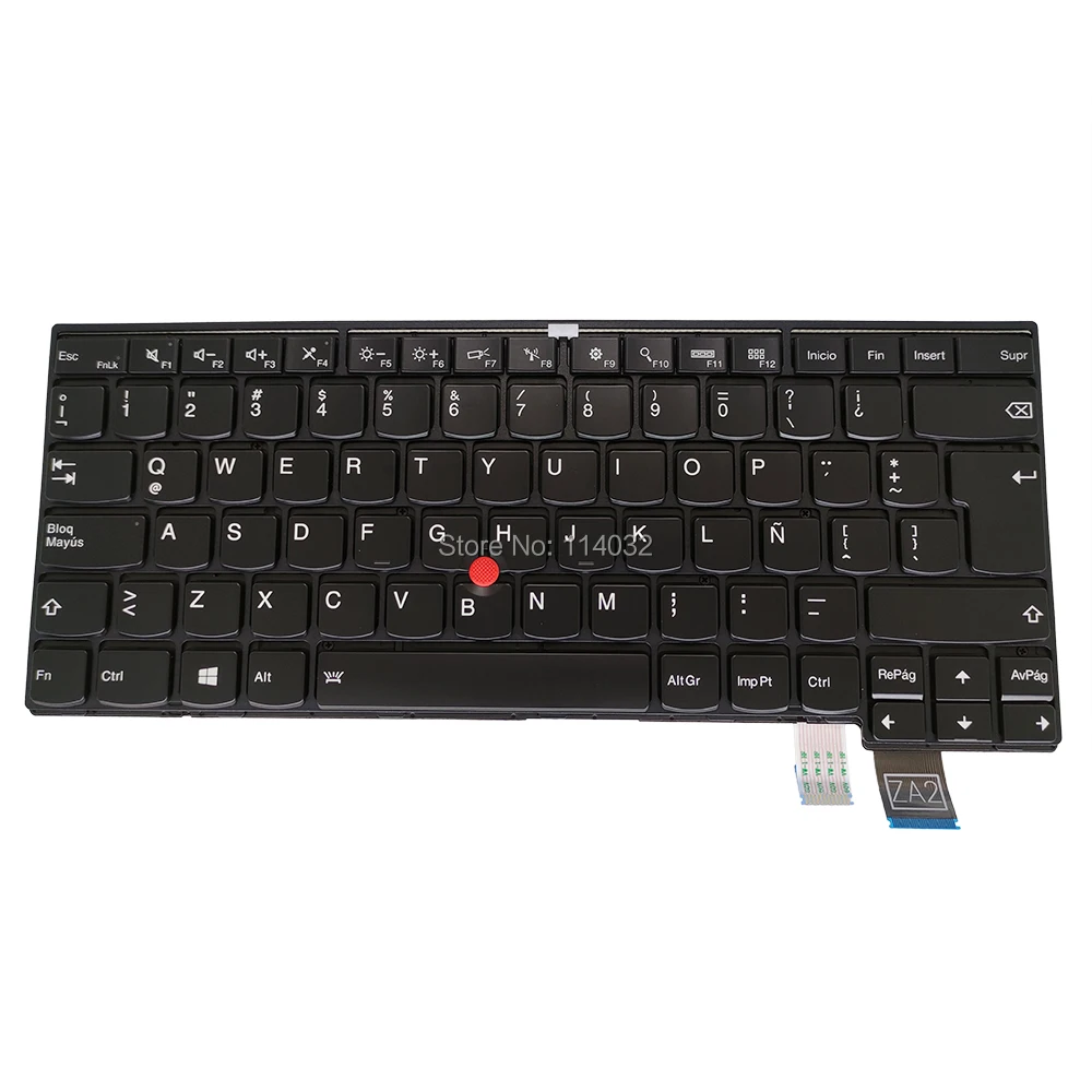 00UR398 Výmena klávesnice T460 S pre lenovo ThinkPad T460P T470S T470P čierny s rámom Ukazovateľ podsvietená klávesnica SN20J91965