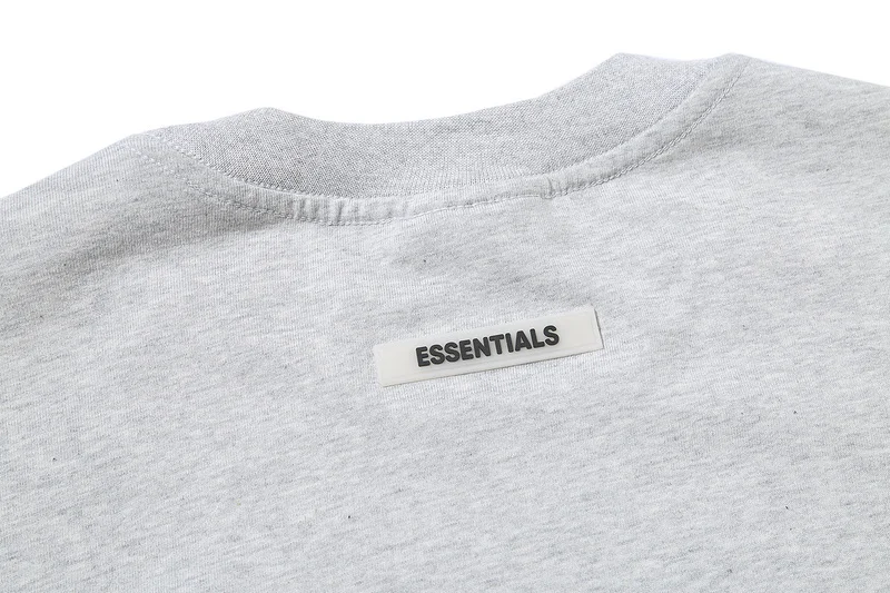 1:1 Kvalita Super Nadrozmerné Essentials FG Dlhé Rukávy Tee Tričko Muži Ženy 3M Reflexné Logo Streewear Kolo Krku T-Shirts